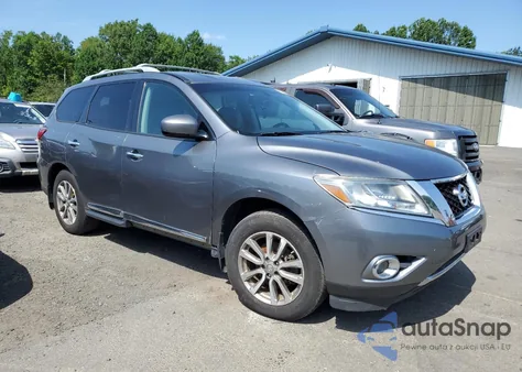 2015 Nissan Pathfinder S из США, поврежденный, VIN 5N1AR2MM7FC666942